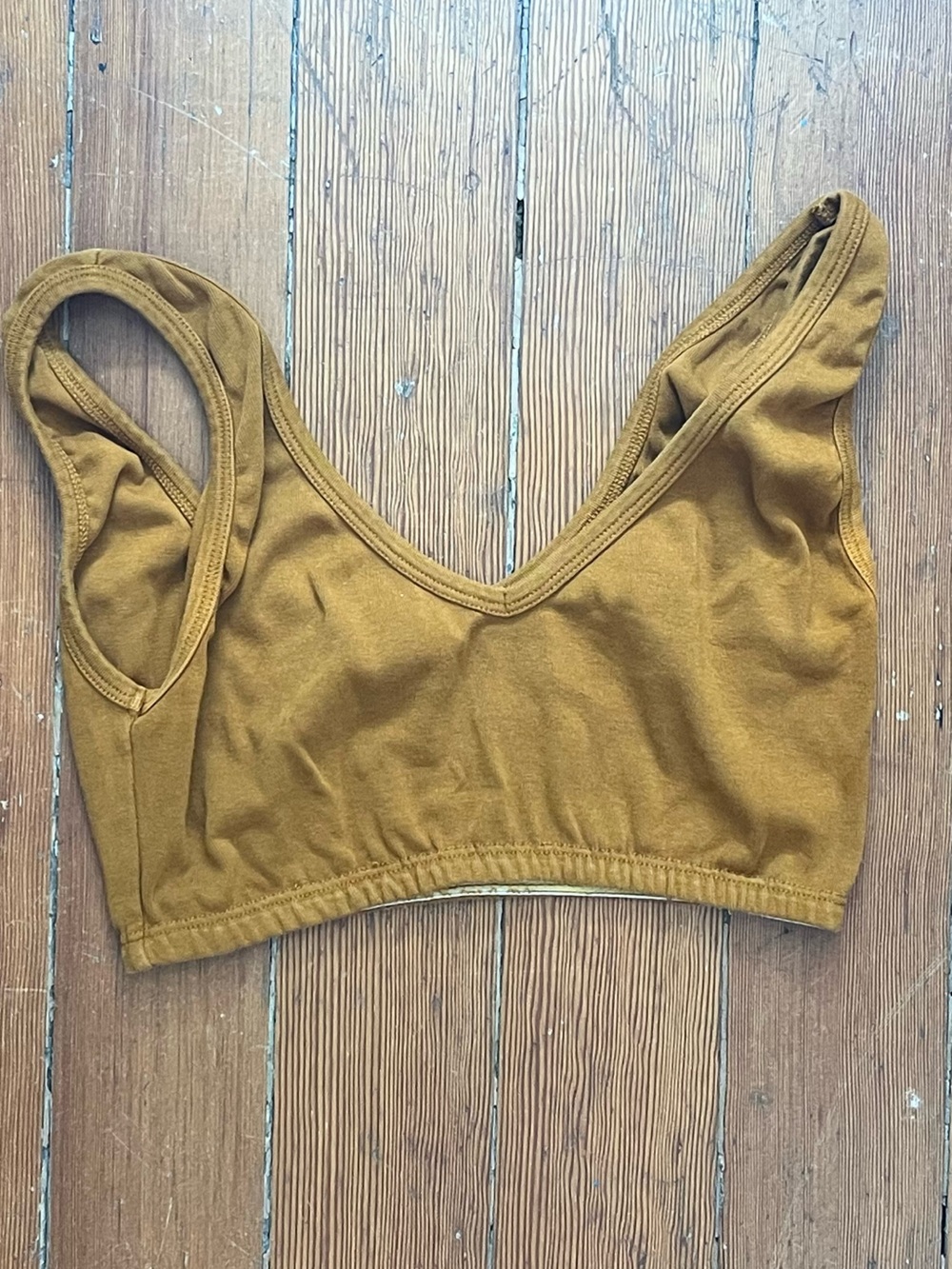 Big Bud Press Bralette Cognac - Size S